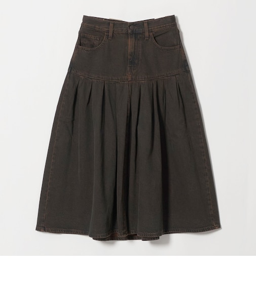 <Levi's>ヨーク プリーツ デニムスカート