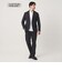 【WEB限定 WARDROBE SMART】ポリエステルカルゼジャージ  セットアップ/ジャケット＆イージーパンツ