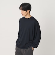 ウォッシャブル ウール ロングスリーブ Tシャツ