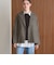 【WEB限定 Wardrobe DAILY MINIMAL】テーラード チェック ジャケット