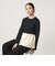【WEB限定 Wardrobe DAILY MINIMAL】レイヤードフレアニットプルオーバー ウォッシャブル