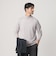 【WEB限定 WARDROBE SMART】マシーンウォッシャブル ウールミックス ジャケット クルーネック ニット