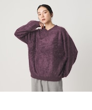 カシミヤ Vネック ニットプルオーバー