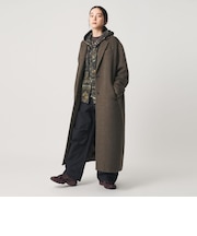 ウールアルパカブレンド シャギー ロングコート