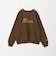 ＜CHAMPION for BEAUTY&YOUTH＞パッチ クルーネック スウェット