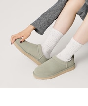【国内EXCLUSIVE】<UGG>クラシック マイクロ ブーツ/スリッポン