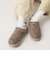 【国内EXCLUSIVE】＜UGG＞クラシック マイクロ ブーツ カーフヘアー/スリッポン