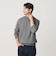【WEB限定 WARDROBE SMART】マシーンウォッシャブル ウールミックス アゼ モックネック