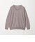 ミンク フィニッシュ ウール Vネック ニット