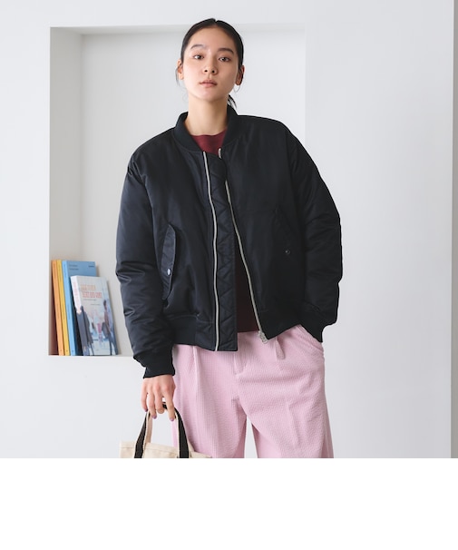 【WEB限定/別注】<TOWNCRAFT>リバーシブル MA-1 ダウンジャケット
