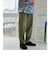 【別注】【WEB限定】＜3/2 WORKS＞GLR 2プリーツ チノパンツ