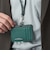シボ レザーライク ID ホルダー