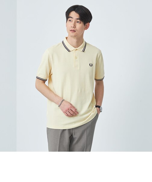 <FRED PERRY>ツインティップ ポロシャツ