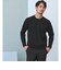 【WEB限定】JUST fit ジャケイン クルーネック 長袖 Tシャツ -吸水速乾・抗菌-