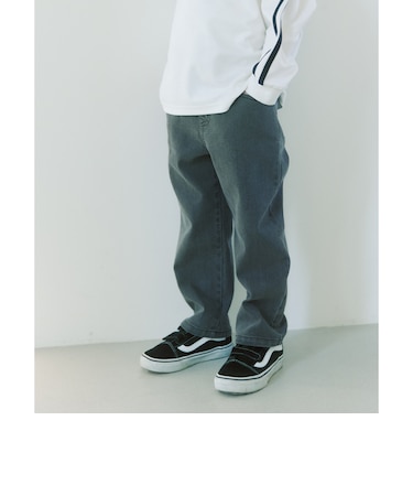 ストレッチデニム ストレートパンツ / キッズ 100cm-160cm - ストレッチ -