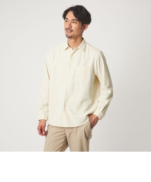 【WEB限定】JUST fit ソフトドレープ 長袖 シャツ