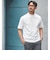 【WEB限定】JUST fit デイリー モック 半袖 Ｔシャツ カットソー -吸水速乾・抗菌-