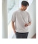 【WEB限定】JUST fit デイリー モック 半袖 Ｔシャツ カットソー -吸水速乾・抗菌-