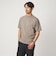 【WEB限定】JUST fit デイリー モック 半袖 Ｔシャツ カットソー -吸水速乾・抗菌-