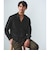 【WEB限定】JUST fit トリコット ドレープ シャツ