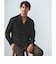 【WEB限定】JUST fit トリコット ドレープ シャツ