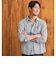 【WEB限定】JUST fit トリコット ドレープ シャツ