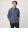 【WEB限定】JUST fit トリコット ドレープ シャツ