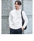 【WEB限定】JUST fit クリーン カノコ モックネック 長袖 Tシャツ -抗菌-