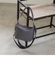 2WAY フナガタ バッグ M / ショルダーバッグ はっ水