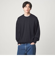 FINE BASIC アメリカンシーアイランドコットン クルーネック ニット