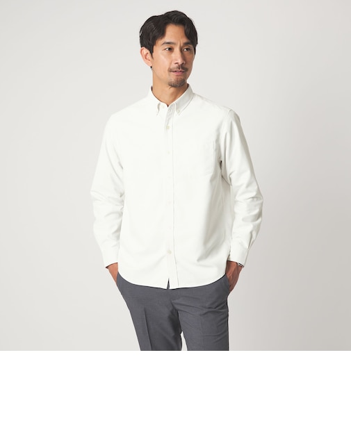 【WEB限定】JUST fit オックスフォード ボタンダウン 長袖 シャツ
