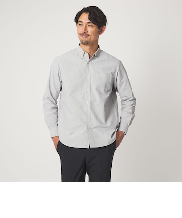 【WEB限定】JUST fit オックスフォード ボタンダウン 長袖 シャツ