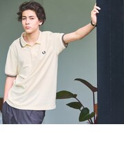 <FRED PERRY>ツインティップ ポロシャツ