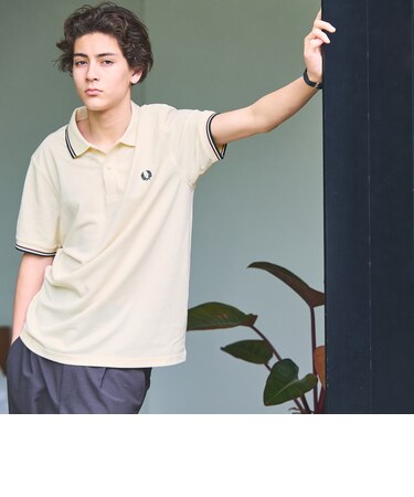 ＜FRED PERRY＞ツインティップ ポロシャツ