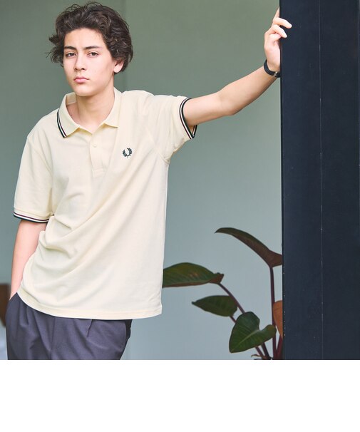 ＜FRED PERRY＞ツインティップ ポロシャツ
