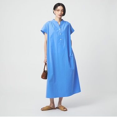 ［size SHORTあり］WONDER CLOTH スキッパー ワンピース