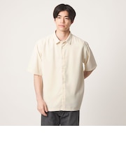 【WEB限定】JUST fit ソフトドレープ ボックスシルエット 半袖 シャツ