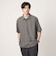 【WEB限定】JUST fit ソフトドレープ ボックスシルエット 半袖 シャツ