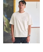 【別注】<Thomas Lelu>サインアート 半袖 Tシャツ カットソー