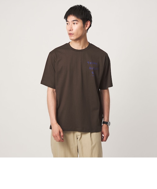 【別注】<Thomas Lelu>サインアート 半袖 Tシャツ カットソー