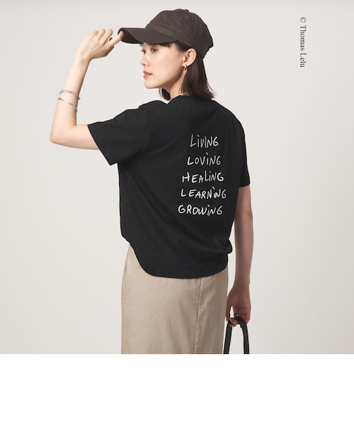 【別注】<Thomas Lelu>サインアート 半袖 Tシャツ カットソー