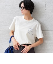 【別注】<Thomas Lelu>サインアート 半袖 Tシャツ カットソー