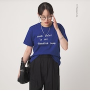 【別注】<Thomas Lelu>サインアート 半袖 Tシャツ カットソー