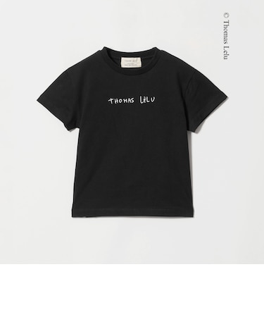 【別注】＜Thomas Lelu＞サインアート 半袖 Tシャツ カットソー / キッズ 120cm-140cm
