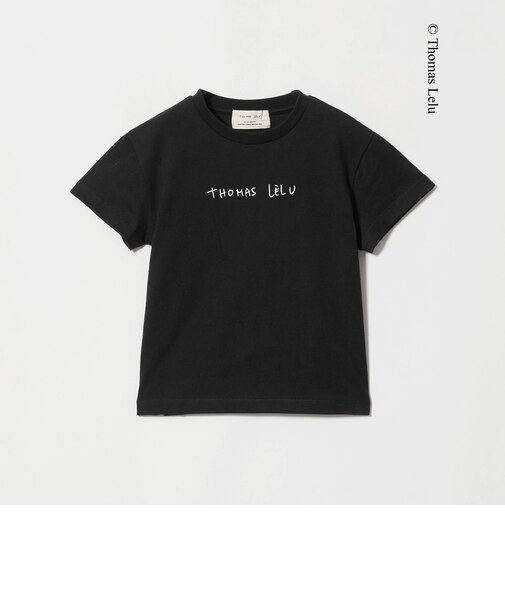 【別注】＜Thomas Lelu＞サインアート 半袖 Tシャツ カットソー / キッズ 120cm-140cm