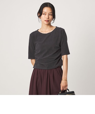 パイル シャーリング 5分袖 Tシャツ