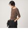 パイル シャーリング 5分袖 Tシャツ