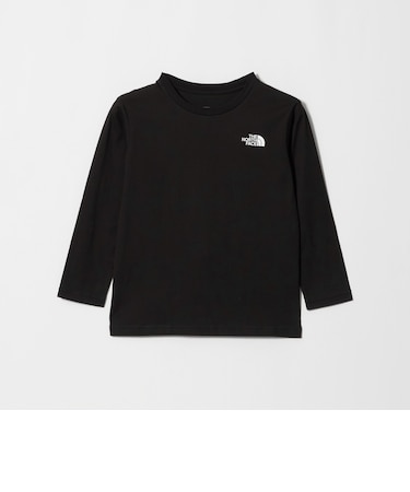 【WEB限定】<THE NORTH FACE> スクエアロゴ ロングスリーブ Tシャツ / キッズ 130cm-160cm