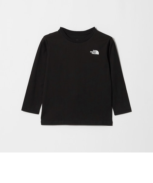 【WEB限定】<THE NORTH FACE> スクエアロゴ ロングスリーブ Tシャツ / キッズ 130cm-160cm