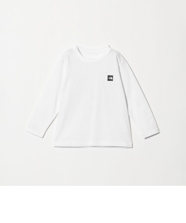 【WEB限定】<THE NORTH FACE> ボックス ロゴ ロングスリーブ Tシャツ / キッズ 110cm-120cm